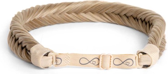 Infinity Braids - Jolie Fishtail Braid - Haarband - Haarband Dames - Haarbanden - Haarband Meisje - Jolie Spring Lush