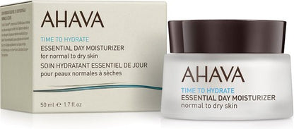 AHAVA Dagcreme voor Normale tot Droge Huid - Ultra Licht & Hydraterend | Geeft Gezonde Gloed | Voorkomt Uitdroging | Moisturizer voor een droge huid & gezicht | Gezichtscreme voor mannen & vrouwen - 50ml