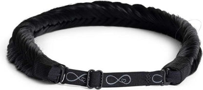 Infinity Braids - Jolie Fishtail Braid - Haarband - Haarband Dames - Haarbanden - Haarband Meisje - Jolie Onyx