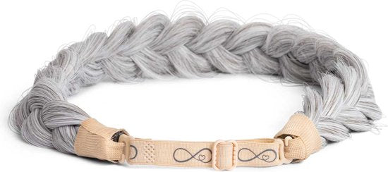Infinity Braids - Viènne Messy Braid - Haarband - Haarband Dames - Haarbanden - Haarband Meisje - Messy Braid Viènne Iced Gold