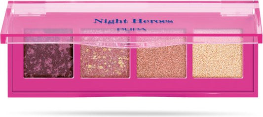 Pupa Milano - Night Heroes 4 multi-finish eyeshadow palette - 002 - 5.2 gram