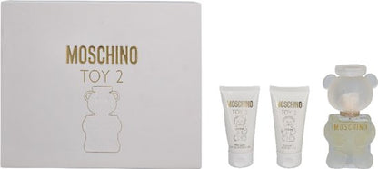 Moschino Toy 2 Giftset - 50 ml eau de parfum spray + 50 ml showergel + 50 ml bodylotion - cadeauset voor dames