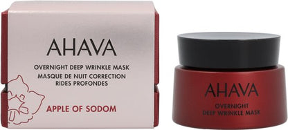 AHAVA Rimpel Nachtmasker | Intensieve Nachtelijke Verjonging | Anti-Rimpel & Anti-Aging | Herstelt Natuurlijk Huidherstel | Nachtcrème met Hyaluronzuu