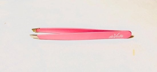 Xanitalia Pincet Afgeschuind Punt Roestvrijstaal RVS Roze - Tweezer