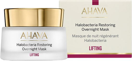 AHAVA Halobacteria Masker | Nachtelijk Huidherstel | Anti-Rimpel & Huidverhelderend | Anti-aging Gezichtsmasker | Gezichtsverzorging voor mannen & vro