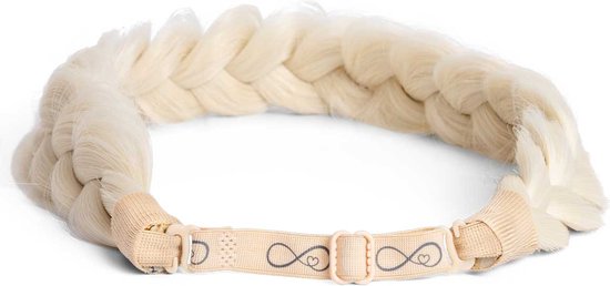 Infinity Braids - Viènne Messy Braid - Haarband - Haarband Dames - Haarbanden - Haarband Meisje - Messy Braid Viènne Diamond Frost