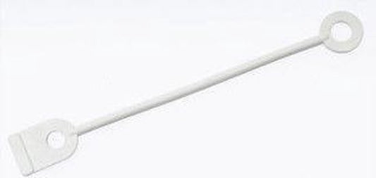 Sibel Permanent Elastiekjes Lang Rond 50st wit