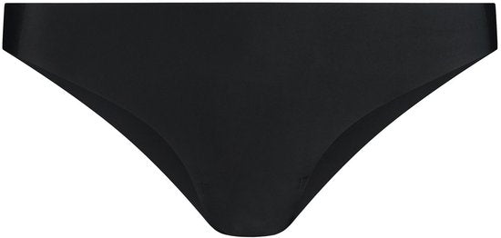Bye Bra Onzichtbare Bikini In Braziliaanse Stijl, Hoge Taille, Naadloze Bikini, Niet Aan Te Raken, Geen Slipjeslijn, Gladde Randen, 2 Kleurenpak, Beige En Zwart, L