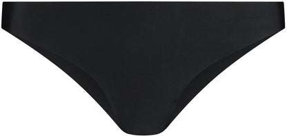 Bye Bra Onzichtbare Bikini In Braziliaanse Stijl, Hoge Taille, Naadloze Bikini, Niet Aan Te Raken, Geen Slipjeslijn, Gladde Randen, 2 Kleurenpak, Beige En Zwart, L