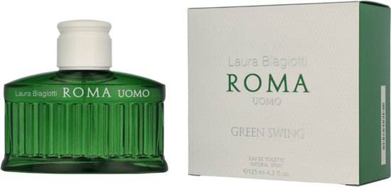 Herenparfum Laura Biagiotti EDT Roma Uomo Green Swing 125 ml