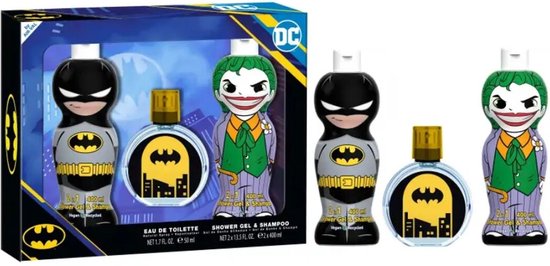 Parfumset voor Kinderen DC Comics Batman & Joker 3 Onderdelen