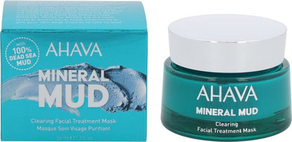 AHAVA Zuiverende Gezichtsmasker | Diepe Reiniging voor Verstopte Poriën & Onzuiverheden | Verzacht en Voedt de Huid | Face Mask voor Dames & Heren | M