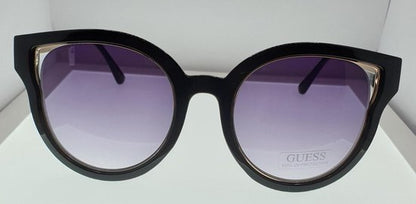 Guess - GF0323 - Zonnebril - Dames - Zwart - Paarse lens