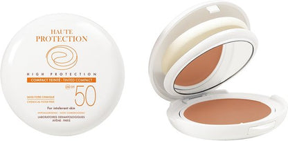 Avène Zon Compact Crème Sable SPF50 - Zonnebrand - 10 ml