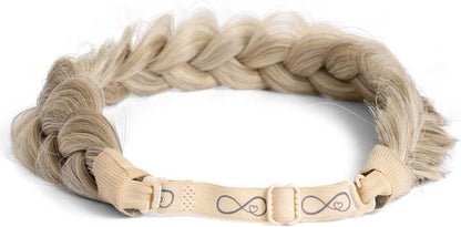 Infinity Braids - Viènne Messy Braid - Haarband - Haarband Dames - Haarbanden - Haarband Meisje - Messy Braid Viènne Satin Caramel
