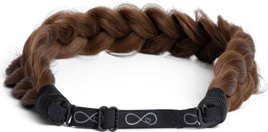 Infinity Braids - Viènne Messy Braid - Haarband - Haarband Dames - Haarbanden - Haarband Meisje - Messy Braid Viènne Cayenne Spice