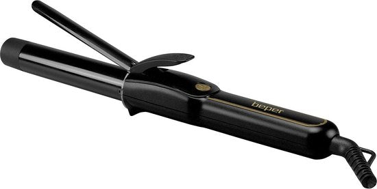 Beper P301PIS001 - Curly Pro Krultang - Curly Pro Krultang - Zwart - Haarstyler - Krulijzer - Haartools - 35W - Zwart
