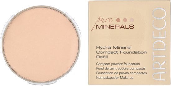 ARTDECO Hydra Mineral Compact Foundation Refill Navulzak Poeder 55 Ivory