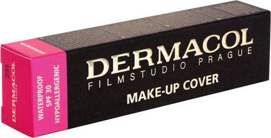 Dermacol Full Coverage Matte Foundation | Waterproof Make-Up | Olie-vrije Formule, SPF 30 (Extreme Dekking, Langdurige Wear)