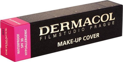 Dermacol Full Coverage Matte Foundation | Waterproof Make-Up | Olie-vrije Formule, SPF 30 (Extreme Dekking, Langdurige Wear)