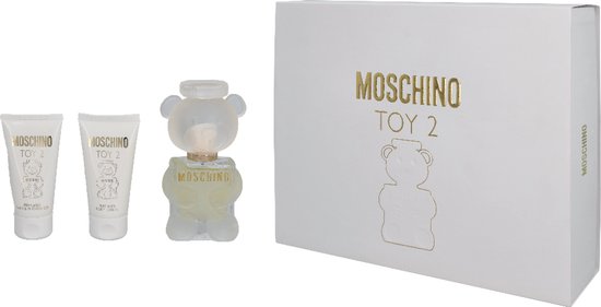 Moschino Toy 2 Giftset - 50 ml eau de parfum spray + 50 ml showergel + 50 ml bodylotion - cadeauset voor dames