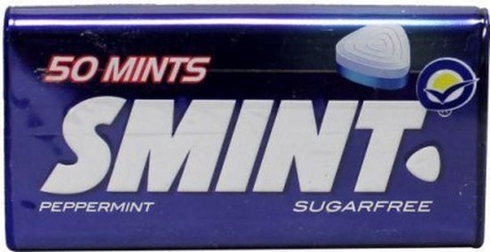 Smint Peppermint Blikje Suikervrij