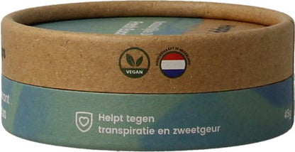 HappySoaps Natuurlijke Deodorant - Fresh Eucalyptus & Lemongrass - Energieke Geurexplosie - 100% Plasticvrij, Vegan & Natuurlijk - 50gr