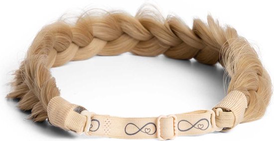 Infinity Braids - Viènne Messy Braid - Haarband - Haarband Dames - Haarbanden - Haarband Meisje - Messy Braid Viènne Honey Blossom