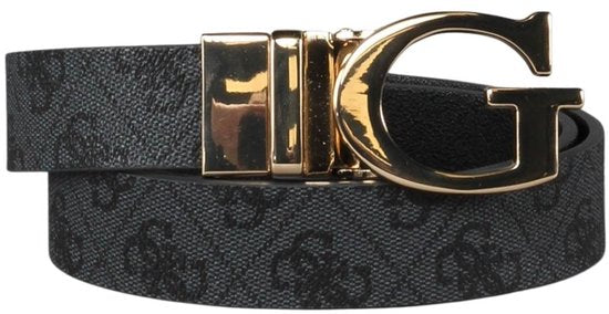 Guess Dames Riemen Mika Rev&adj Pant Belt - Grijs