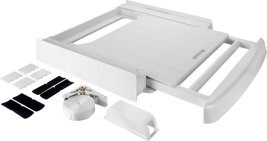 Wpro SKP101 - Stapelkit met uitschuifbaar droogrek - Universeel