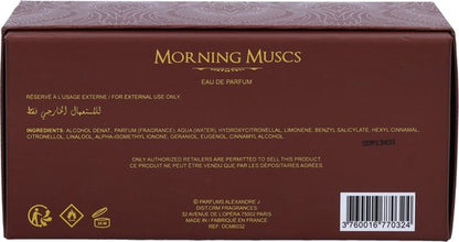 Alexandre J. The Collector Morning Muscs - Eau de parfum - 100ml