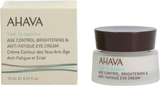 AHAVA Verhelderende Oogcrème | Vermindert Donkere Kringen & Wallen | Verfrissende Hydratatie | Anti-Rimpel & Anti-Aging | Moisturizer voor een Droge H