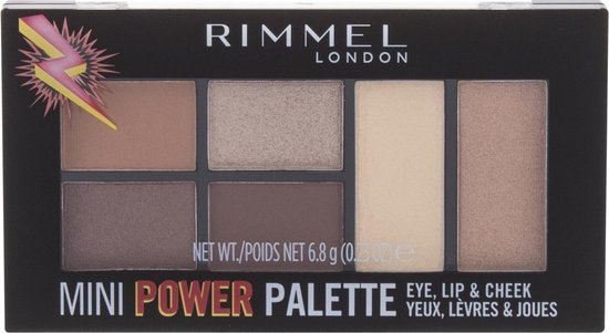Rimmel Mini Power Palette Eye, Lip & Cheek Make-up Palette - 001 Fearless