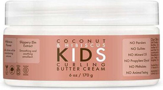 Shea Moisture Coconut & Hibiscus - Kids Curling Butter Cream - 170 gr