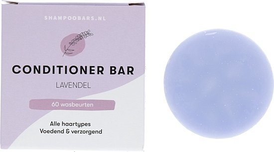 ShampooBars - Conditioner Bar Lavendel Pluizig haar 0% parfum - 45g