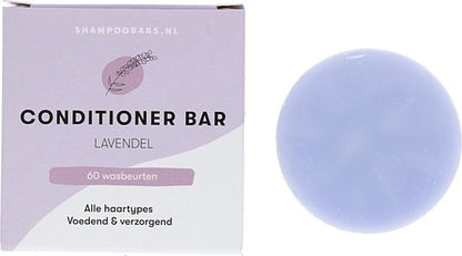ShampooBars - Conditioner Bar Lavendel Pluizig haar 0% parfum - 45g