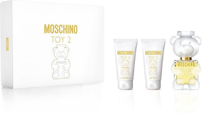 Moschino Toy 2 Giftset - 50 ml eau de parfum spray + 50 ml showergel + 50 ml bodylotion - cadeauset voor dames