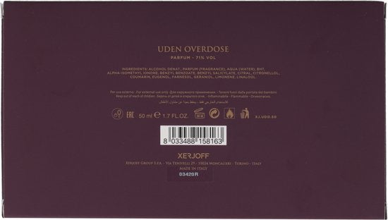 Xerjoff Shooting Stars Uden Overdose 50 ml - Eau De Parfum Spray (Unisex)