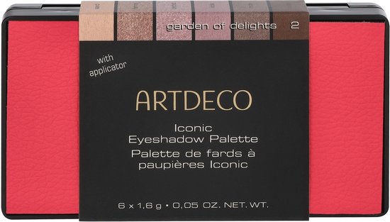 Artdeco - Oogschaduw Palette / Iconic Eyeshadow Palette - Garden of Delights - 6 kleuren - Vegan