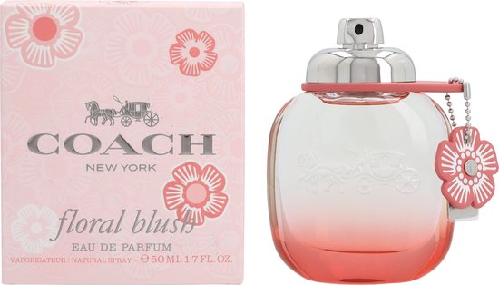 Coach Floral Blush Eau de Parfum Spray - Bloemige muskusachtige geur voor dames - 50 ml