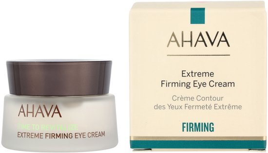 AHAVA Extreem verstevigende oogcréme – Geeft stevigheid aan de huid – Biedt intense hydratatie – Anti Rimpel – VEGAN – Alcohol- en parabenenvrij – Parfumvrij – 15ml