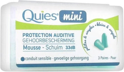 Quies Mini Schuim Anti-Ruis 3 Paar