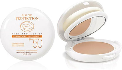 Avène Zon Compact Crème Sable SPF50 - Zonnebrand - 10 ml
