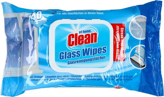 At Home Clean Hygiënische doekjes - Glas