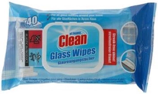 At Home Clean Hygiënische doekjes - Glas