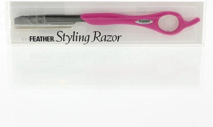 Feather - Styling Razor - Titanium Roze