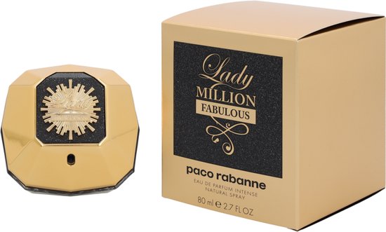 Paco Rabanne Lady Million Fabulous 80 ml - Eau de Parfum - Damesparfum