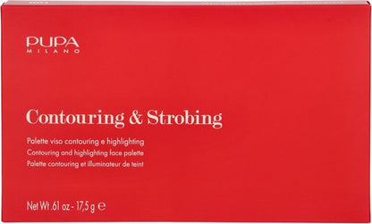 Pupa - (Contouring & Strobing Powder Palette) Strobing Ready 4 Self (Contouring & Strobing Powder Palette) 17.5 g 001 Light Skin -