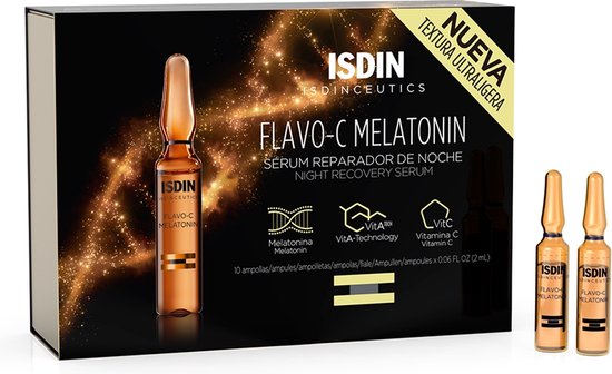 Herstellende Nachtserum Melatonin Isdin Isdinceutics C (30 uds) 2 ml