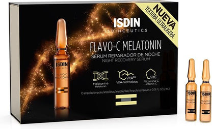 Herstellende Nachtserum Melatonin Isdin Isdinceutics C (30 uds) 2 ml